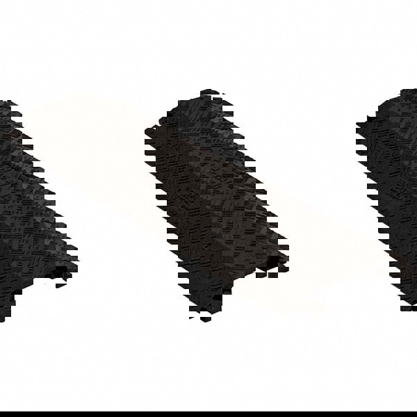 Floor Cable Cover: Polyurethane, 1 Channel, 4