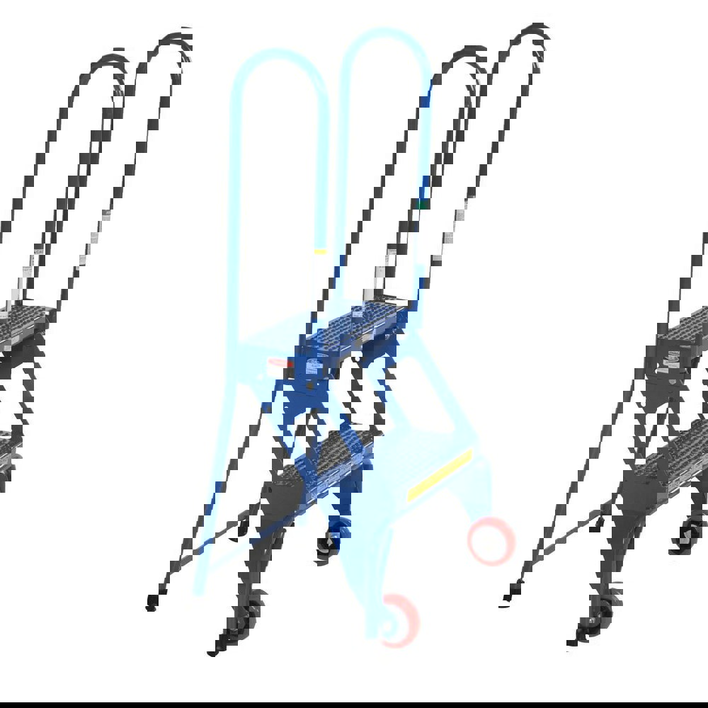 Carbon Steel Rolling Ladder: Type 1A, 2 Step