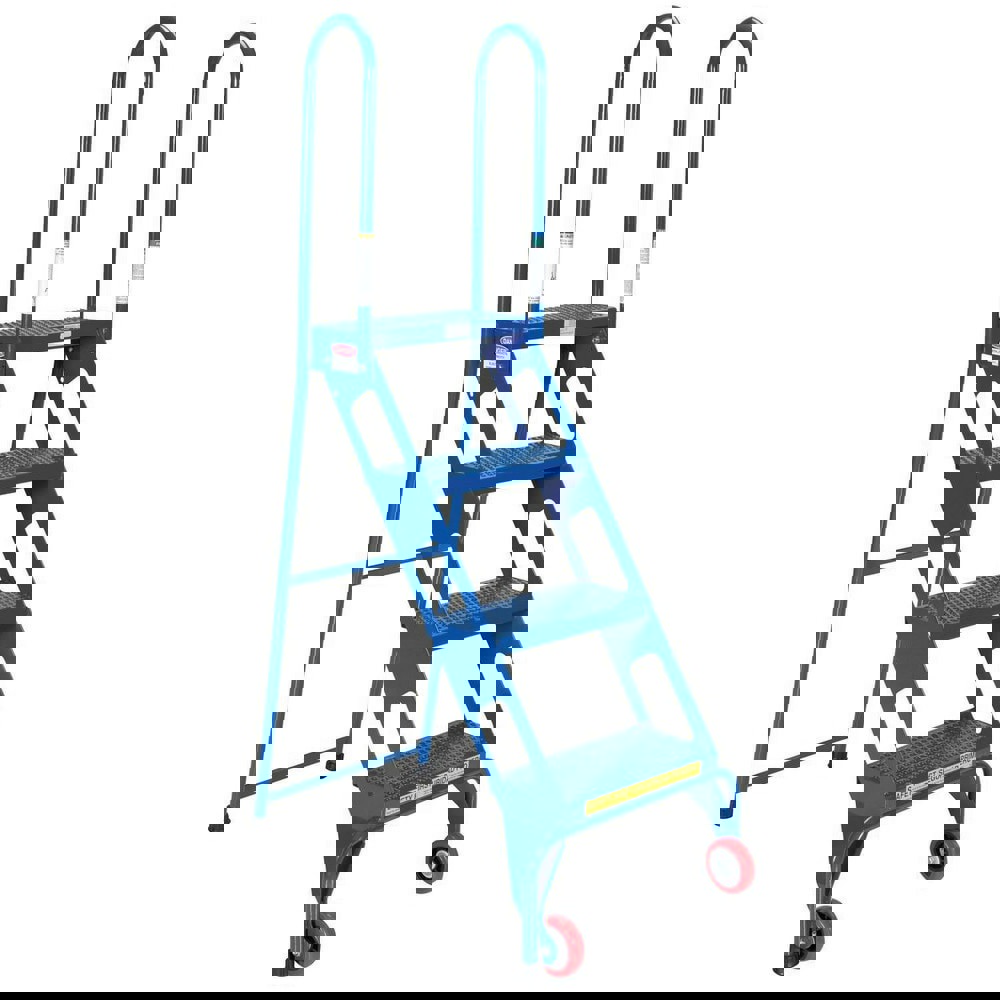 Carbon Steel Rolling Ladder: Type 1A, 4 Step