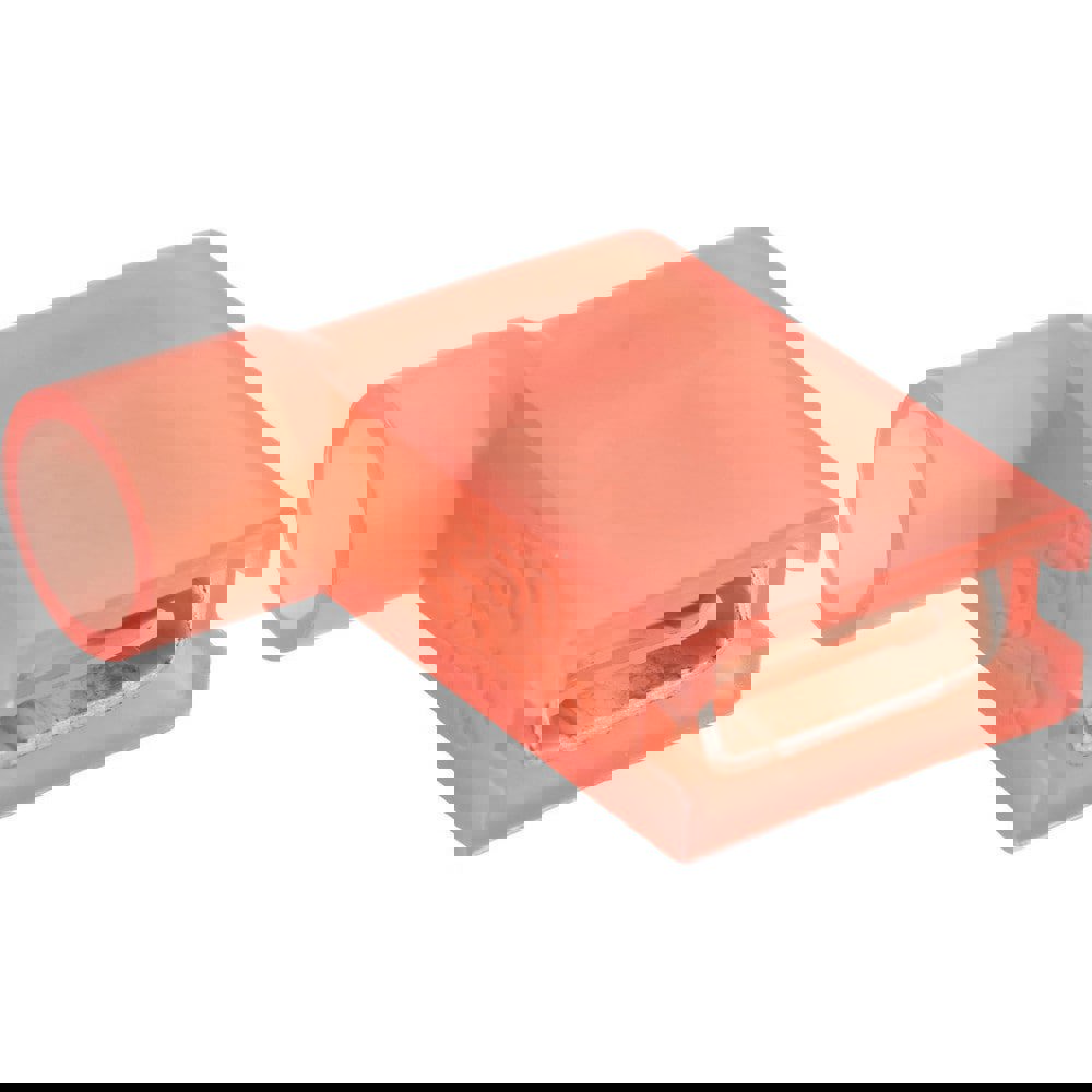 Wire Disconnect: Female, Red, Nylon, 22-18 AWG, 1/4