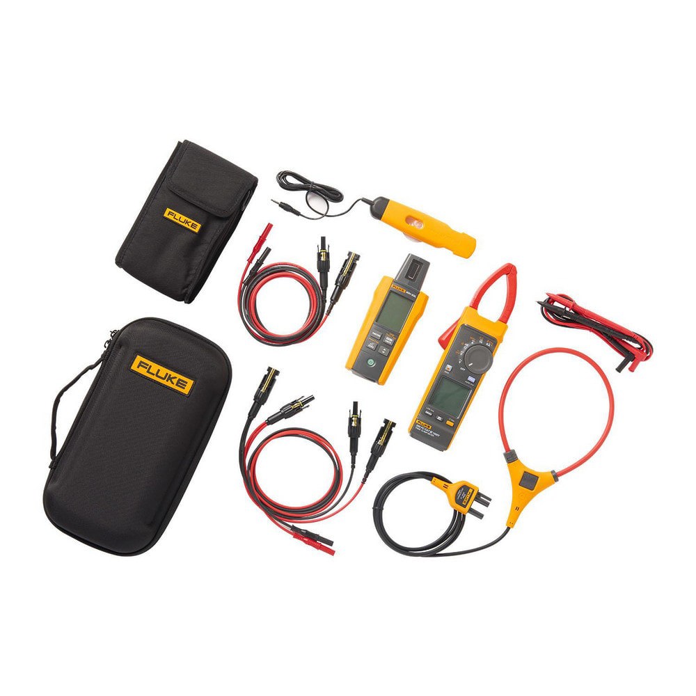 Electrical Test Equipment Combination Kits; Kit Type: Combination Kit ; Maximum Voltage: 1000 VAC ; Jaw Style: Flex ; Jaw Capacity (mm): 34 ; Jaw Capacity (Decimal Inch): 1.3386 ; Minimum Operating Temperature (F): 14