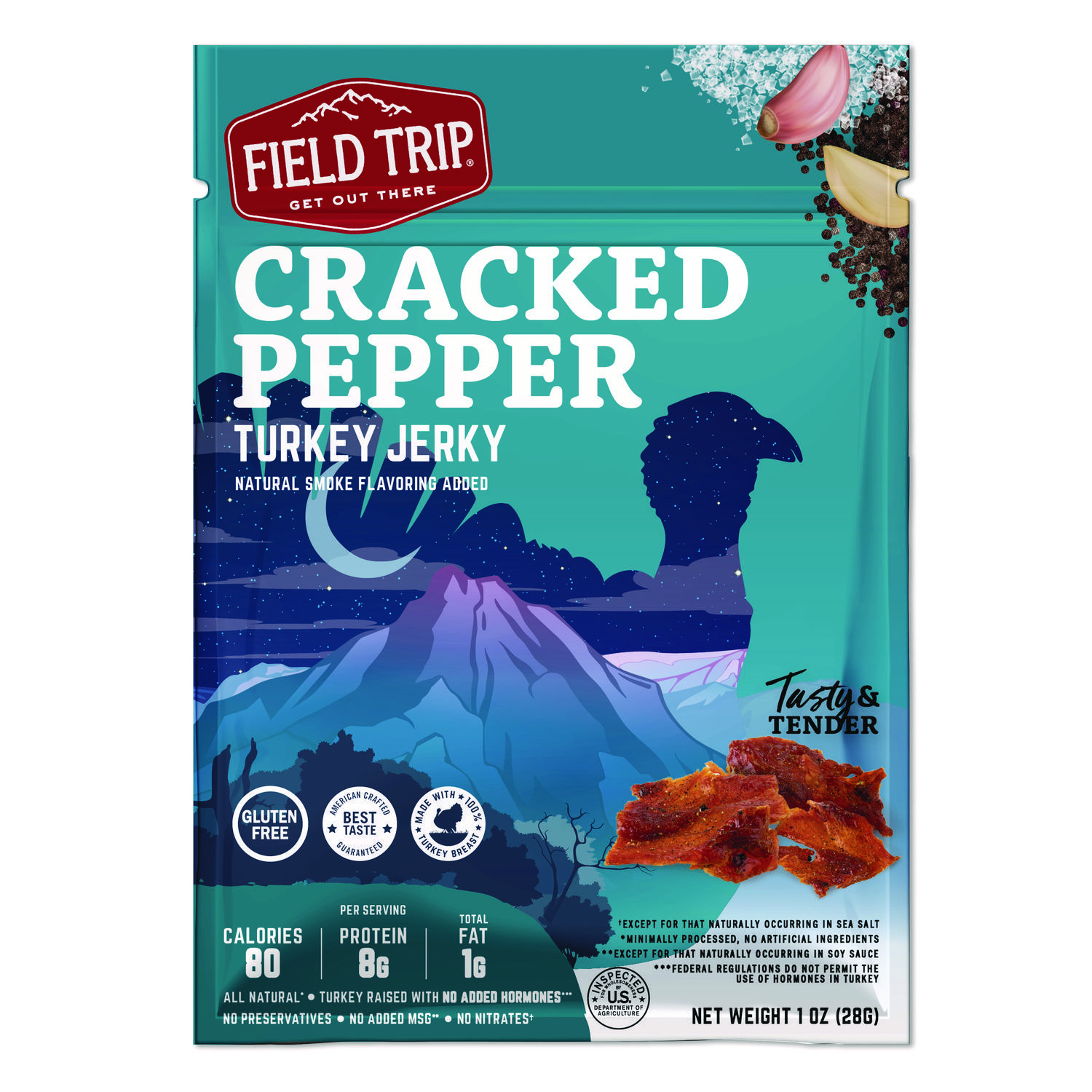 FOOD,JERKY,PEPPER TURKEY