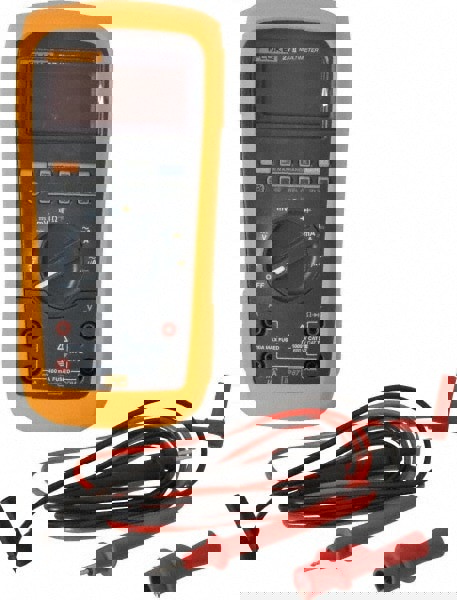 CAT III & CAT IV, Auto Ranging Digital Manual Ranging & True RMS Multimeter: 1,000 VAC/VDC