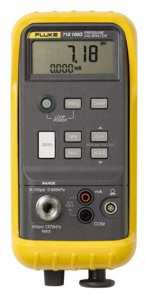 24 mA, Pressure Calibrator