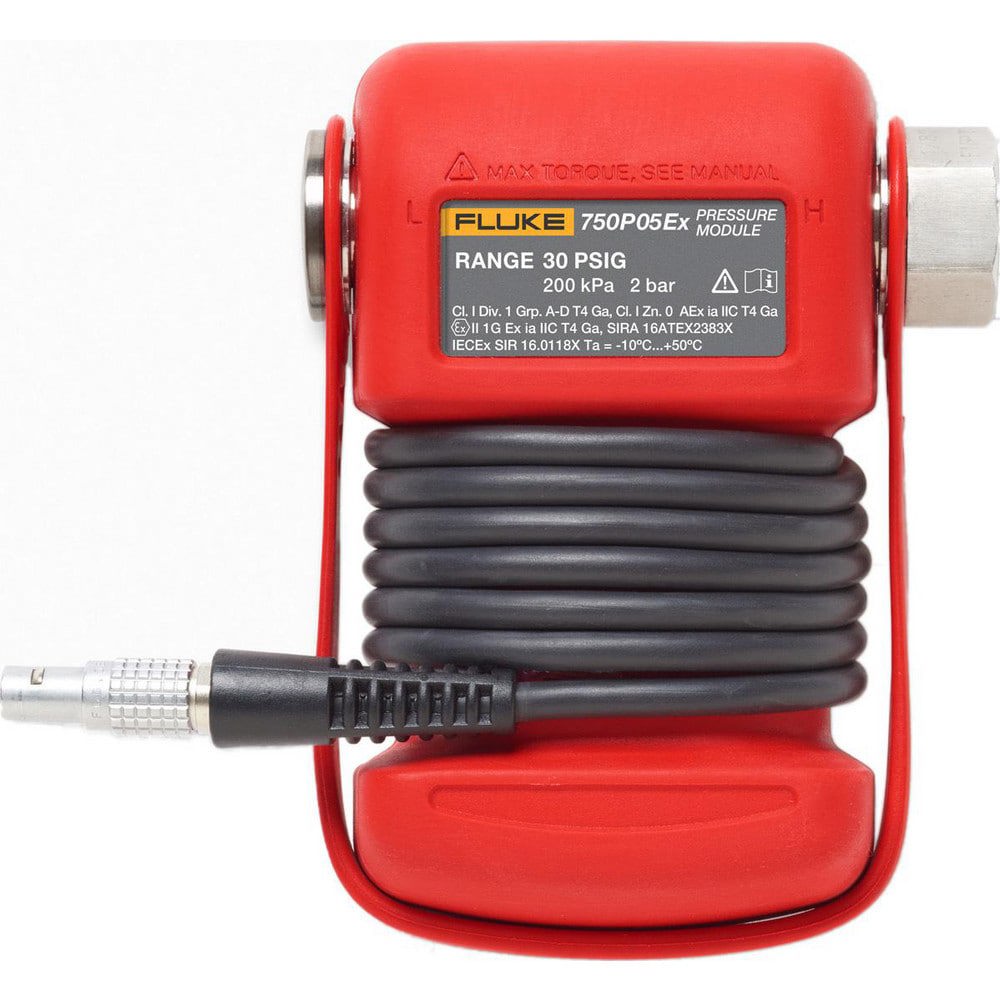 Calibrator Accessories; Type: Pressure Pump ; For Use With: Fluke 718EX, 725EX ; Functions: Pressure ; Features: 0 to 2 BAR ; UNSPSC Code: 41113600