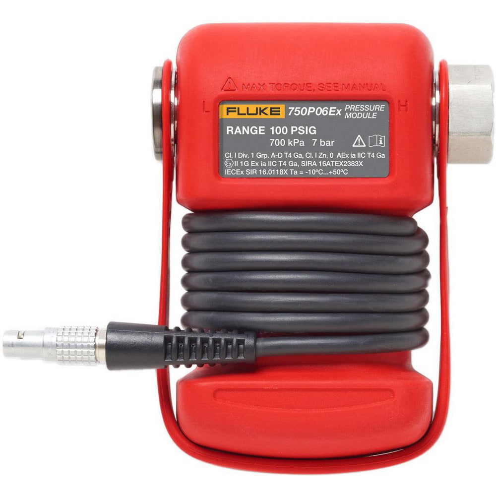 Calibrator Accessories; Type: Pressure Pump ; For Use With: Fluke 718EX, 725EX ; Functions: Pressure ; Features: 0 to 7 BAR ; UNSPSC Code: 41113600