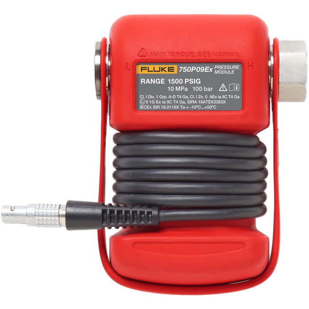 Calibrator Accessories; Type: Pressure Pump ; For Use With: Fluke 718EX, 725EX ; Functions: Pressure ; Features: 0 to 100 BAR ; UNSPSC Code: 41113600
