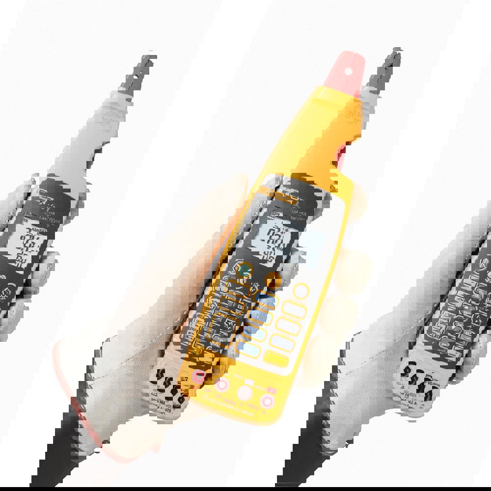 Clamp Meters; Jaw Style: Clamp On ; Jaw Capacity (Decimal Inch): 0.1772 ; Batteries Included: Yes ; Number Of Batteries: 4 ; Battery Chemistry: Alkaline ; Battery Type: (4) Alkaline AA