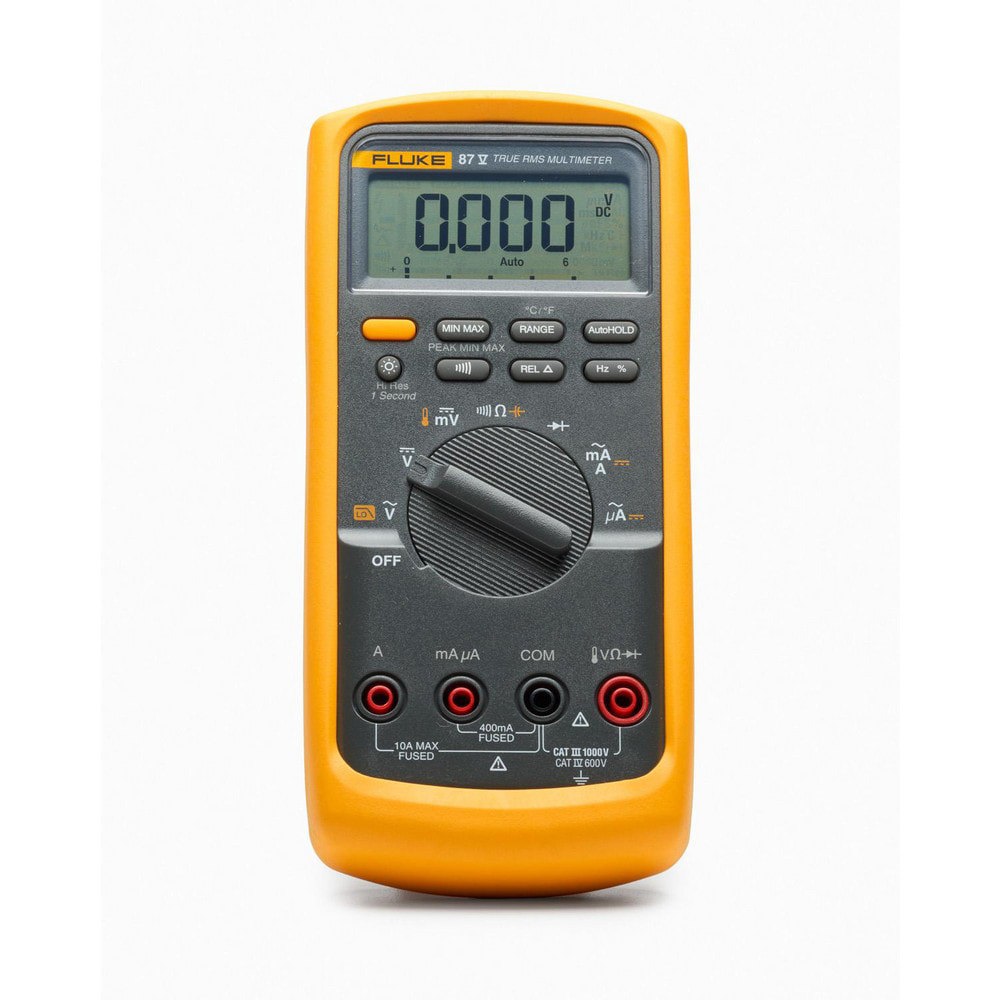 Multimeters; Maximum DC Voltage: 1000 ; Maximum AC Voltage: 1000 ; Maximum AC Current (A): 20 ; Temp Measurement Range (C): -200 to 1090 degree ; Maximum Resistance (Megohms): 50 ; Batteries Included: Yes