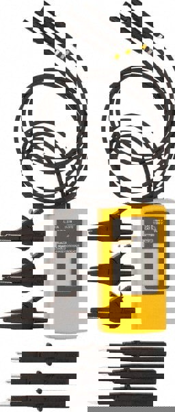 3 Phase, 40 to 700 VAC, 15 to 400 Hz, 32 to 104&deg;F, LCD Display Phase Rotation Tester