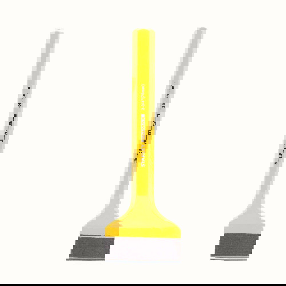 Chisels; Chisel Type: Masonry ; Chisel Style: Masonry ; Blade Width (Inch): 2-3/4 ; Tip Shape: Straight ; Overall Length (Decimal Inch): 6.0000 ; Features: Used for cutting and splitting hard stone, brick and concrete
