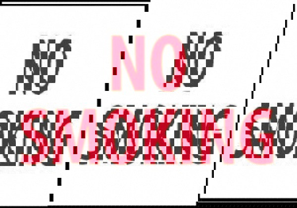 Sign: No SmokingRectangle, 