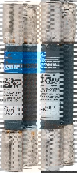 Cartridge Time Delay Fuse: 12 A, 1-1/2