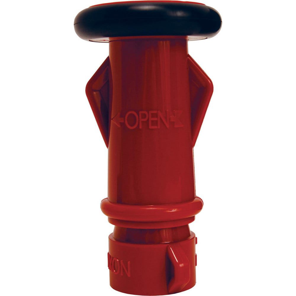 Hose Nozzles; Nozzle Type: Industrial Fog; Washdown ; Material: Polycarbonate ; Hose Diameter: 0.75 ; Maximum Pressure: 100 ; Thread Standard: GHT ; Thread Size: 3/4
