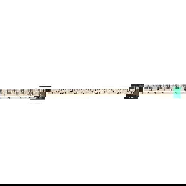 1 Ft. Long x 1/2 Inch Wide, 1/16 Inch Graduation, Clear, Mylar Adhesive Tape Measure