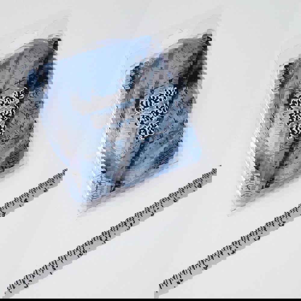 3 Ft. Long x 1/2 Inch Wide, 1/16 Inch Graduation, Clear, Mylar Adhesive Tape Measure