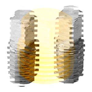 LF 1/8 BRS BS SQ HD SLD PLUG