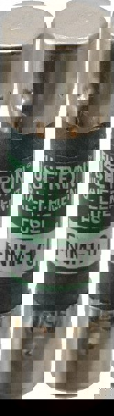 Cartridge Time Delay Fuse: 10 A, 10.3 mm Dia