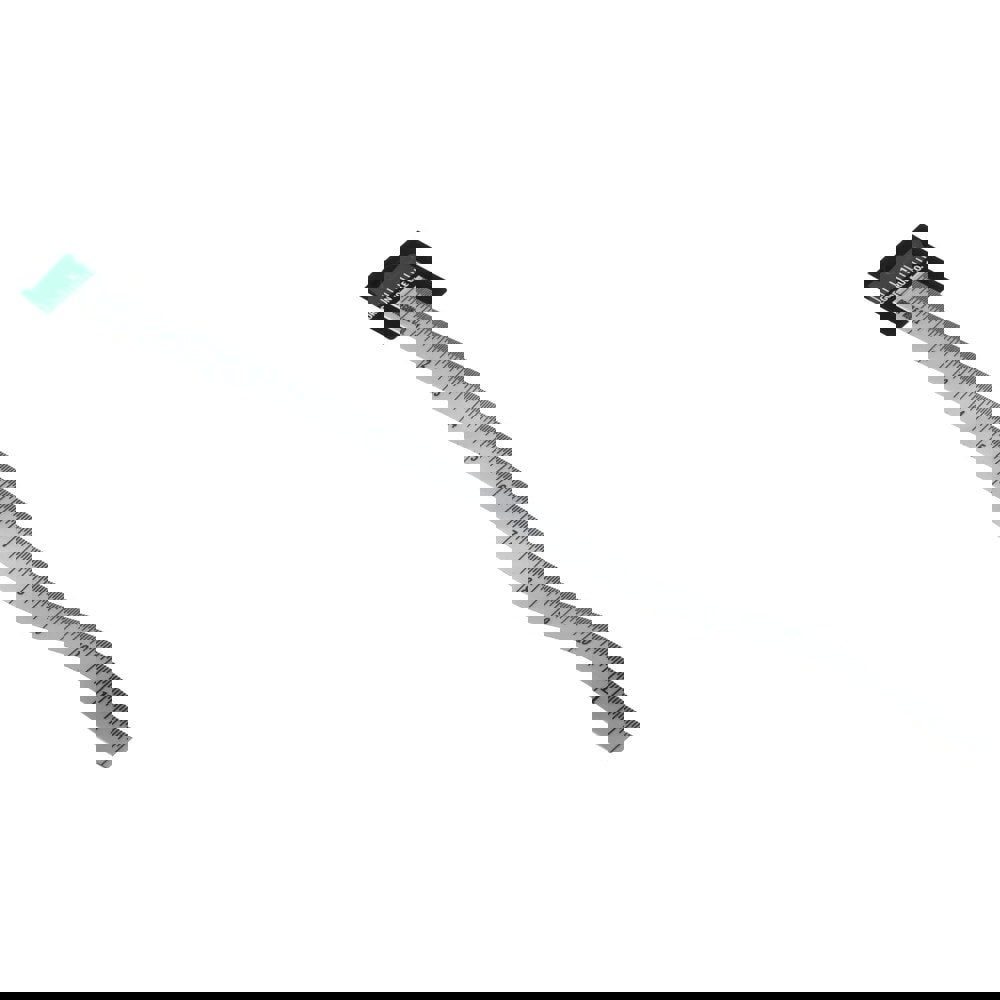 1 Ft. Long x 1/2 Inch Wide, 1/32 Inch Graduation, Silver, Mylar Adhesive Tape Measure