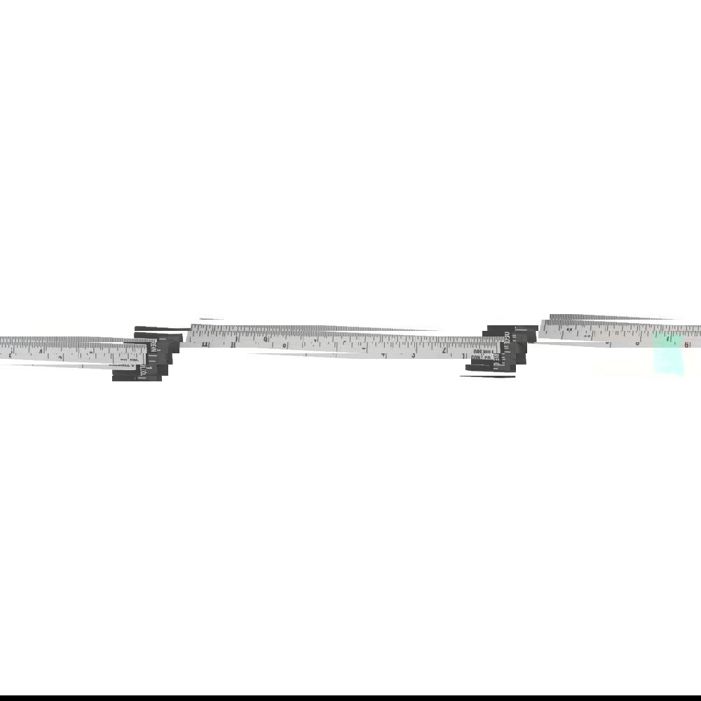 1 Ft. Long x 1/2 Inch Wide, 1/32 Inch Graduation, Silver, Mylar Adhesive Tape Measure