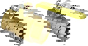 NP 2 BRS 600# WOG THRD 2PC FP BV