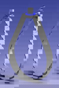 2-1/2 in. Zinc Plated Carbon Steel Heavy Duty Swivel Ring Hanger