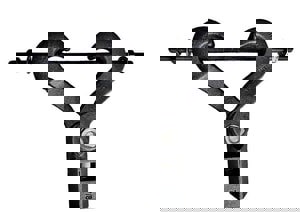 3/4 in. Malleable Iron Center Load Beam Clamp with Extension Pipe in Black