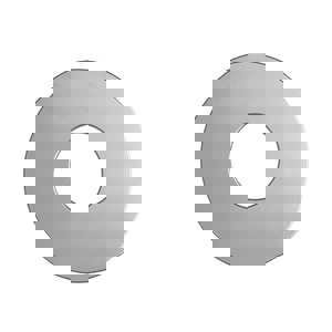 5/8 X 1-3/4 FLT WSHR ZN 50PK