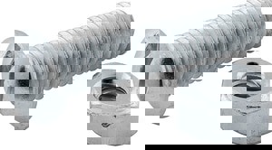 1/4 20X3/4 RH STOVE BLT W/NUT 25PK