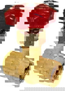 LFN 1/4 600# NPT FEM BRS NDL VLV