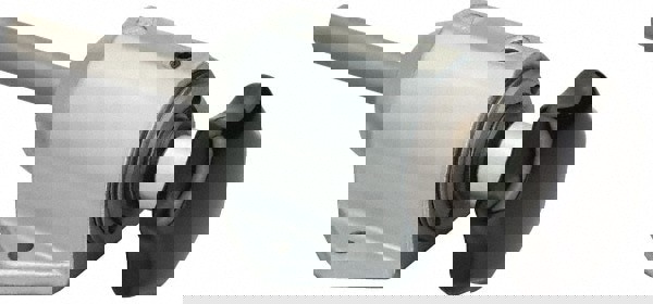 1,490.15 N Capacity, M5 Plunger, 8mm Plunger Dia, Foot Mt, One Hand, Hand Wheel Actuation, Variable Stroke Straight Line Action Clamp