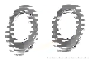 4 in. Wall Plate in Chrome Plated