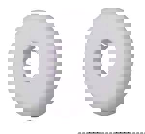 1/2 in. White Painted Wall Plate