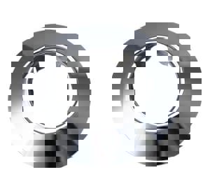 Fire Sprinkler Escutcheon Flush Skirt in Chrome Plated