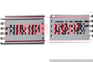 6 x 2 in. Drum Drip Fire Sprinkler Sign