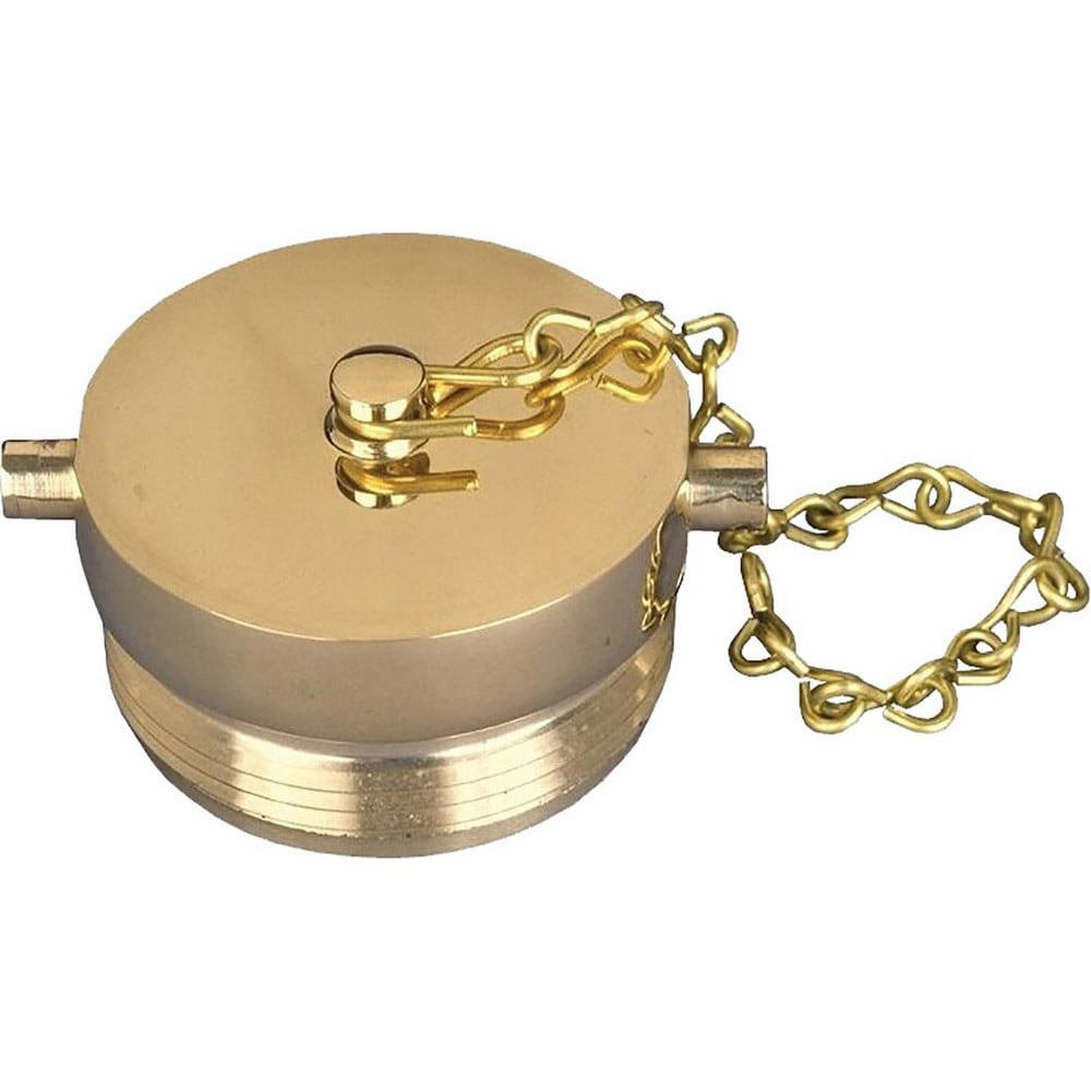 Brass & Chrome Pipe Fittings; Fitting Type: Brass Plug ; Fitting Size: 2-1/2 ; End Connections: Plug-In Stem ; Connection Type: Threaded ; Pressure Rating (psi): 175 ; Fitting Shape: Straight