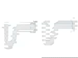 1-1/4X1-1/2 PLAS P TRAP SJ W/MC WH