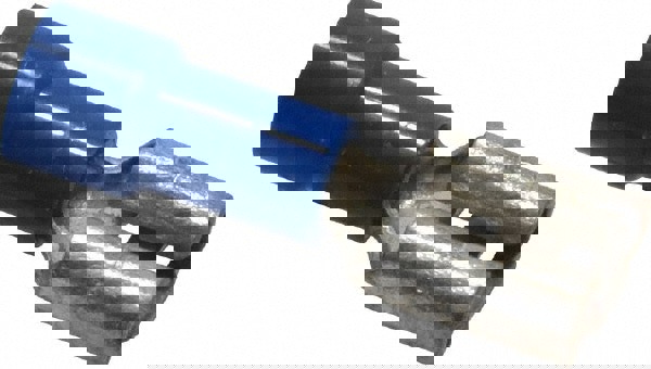 Wire Disconnect: Female, Blue, 16-14 AWG, 1/4