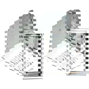 70 CFM Bathroom Exhaust Fan in White