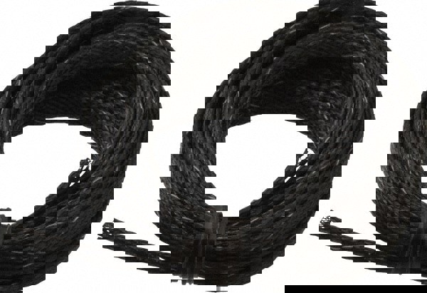 Black/White Braided Expandable Cable Sleeve