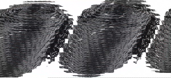 Black/White Braided Expandable Cable Sleeve