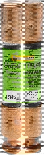 Cartridge Time Delay Fuse: RK5, 0.5 A, 50.8 mm OAL, 14.3 mm Dia