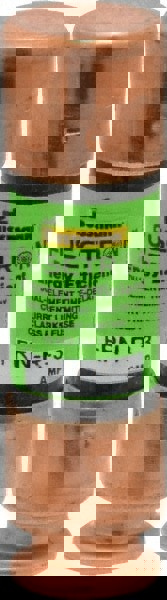 Cartridge Time Delay Fuse: RK5, 3 A, 50.8 mm OAL, 14.3 mm Dia