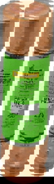 Cartridge Time Delay Fuse: RK5, 60 A, 76.2 mm OAL, 20.6 mm Dia