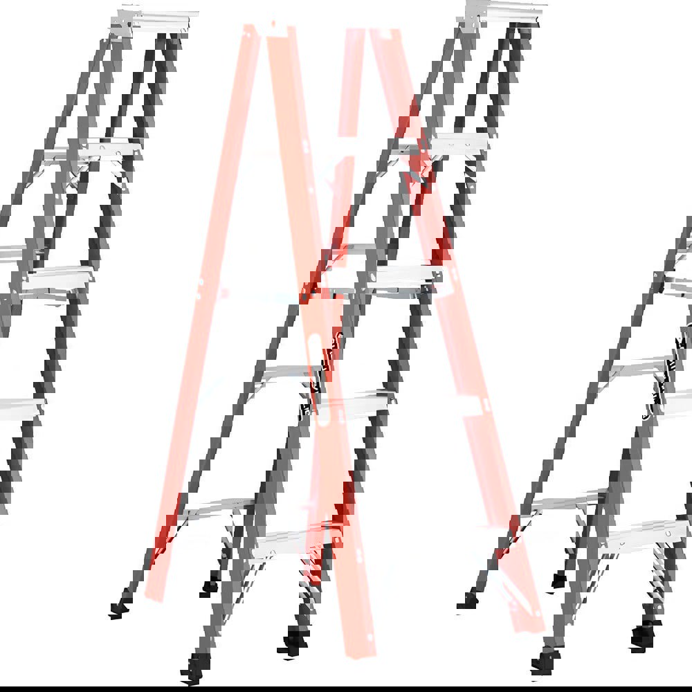 4-Step Fiberglass Step Ladder: Type IAA, 4' High