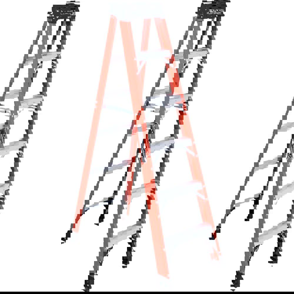 5-Step Fiberglass Step Ladder: Type IAA, 6' High