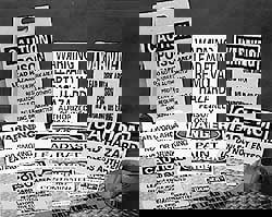 Caution - Poison - Lead Hazard Area - Do Not Enter Work Area Unless Authorized - Respirator and Protective Clothing..., 12