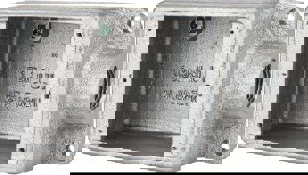 Electrical Device Box: Iron, Rectangle, 2-3/4