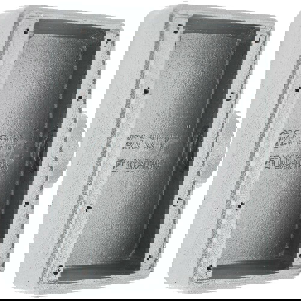 Electrical Device Box: Iron, Rectangle,