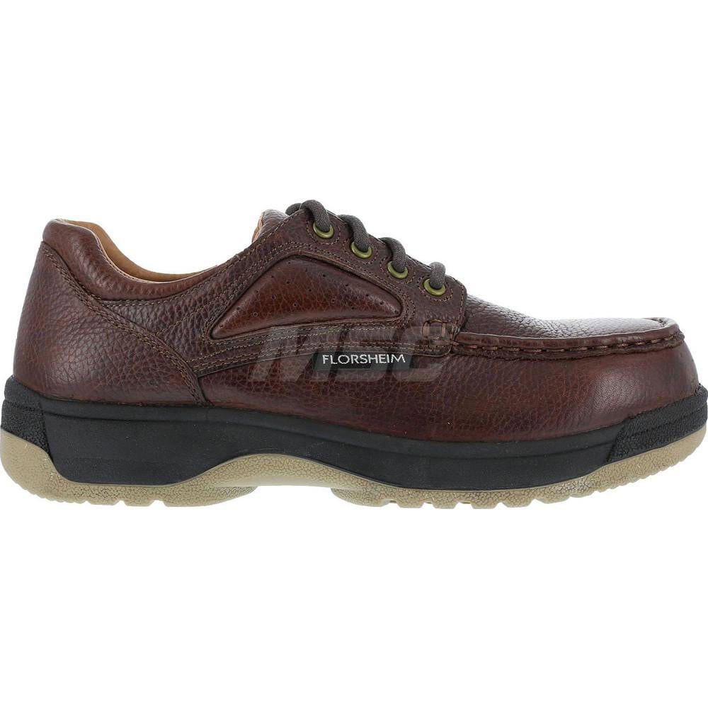 Work Boot: Size 4.5, Leather, Composite Toe